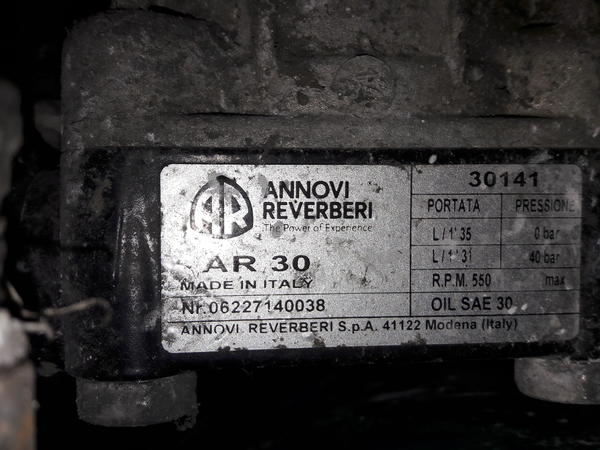 1#2329 Pompe idrauliche Annovi Reverberi 30 in vendita - foto 3