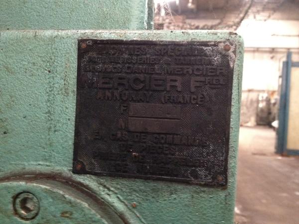 1#2342 Macchine per conceria messe a vento Mercier Freres Annonay in vendita - foto 2