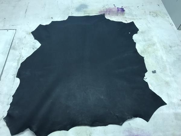 12#2342 Pellame incrociato crust Nigeria di colore nero in vendita - foto 4