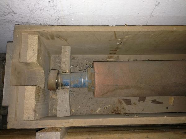 14#2342 Cilindri in pietra e in panno per macchine per conceria di varia misura in vendita - foto 3