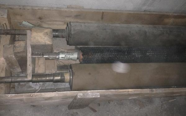 14#2342 Cilindri in pietra e in panno per macchine per conceria di varia misura in vendita - foto 6