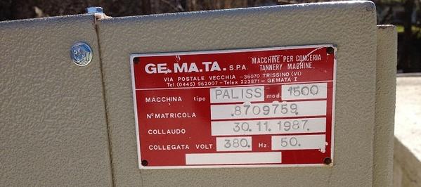 3#2342 Macchina a palissonare Gemata in vendita - foto 5