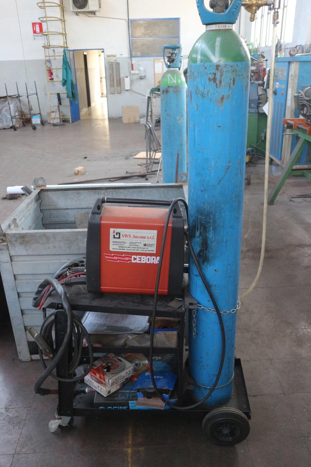 Lot Cebora Power TIG 1665 DC HF welding machine