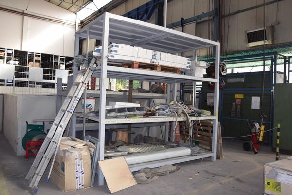 40#2413 Transpallet bilancia e scaffale in vendita - foto 1