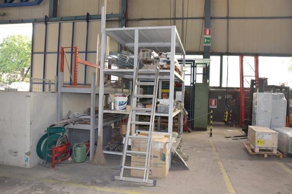 40#2413 Transpallet bilancia e scaffale in vendita - foto 4