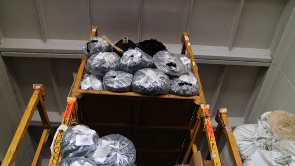 1#2438 Stock di tessuti di fibra nobile seta e misto seta in vendita - foto 111