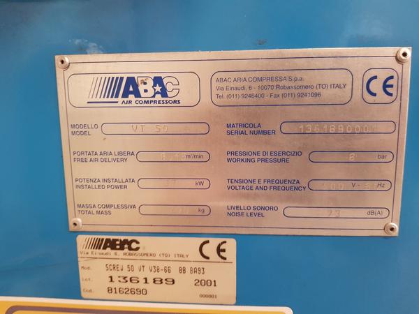 44#2442 Compressore Abac in vendita - foto 3