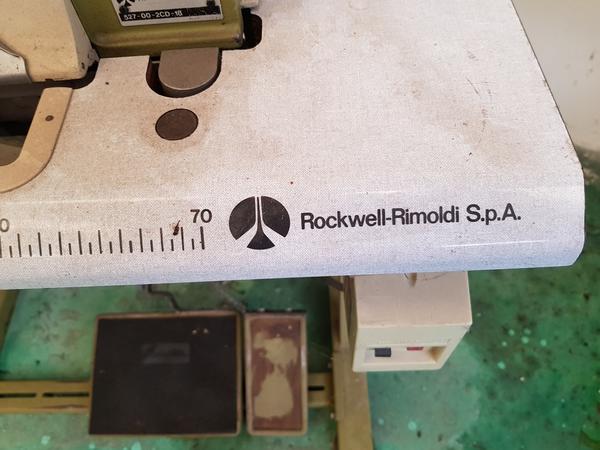 7#2442 Macchina Zamax e taglia e cuci Rimoldin Rockwell in vendita - foto 32