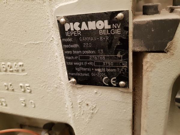 15#24420  Telaio Picanol Gamma X 8 R in vendita - foto 71