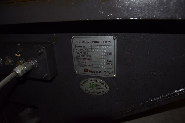 1#2449 Punzonatrice CNC Amada Pega 244 in vendita - foto 11