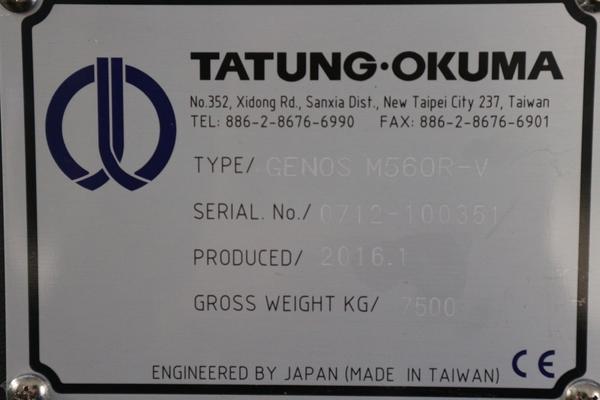 1#2463 Centro di lavoro Okuma M560R-V in vendita - foto 10