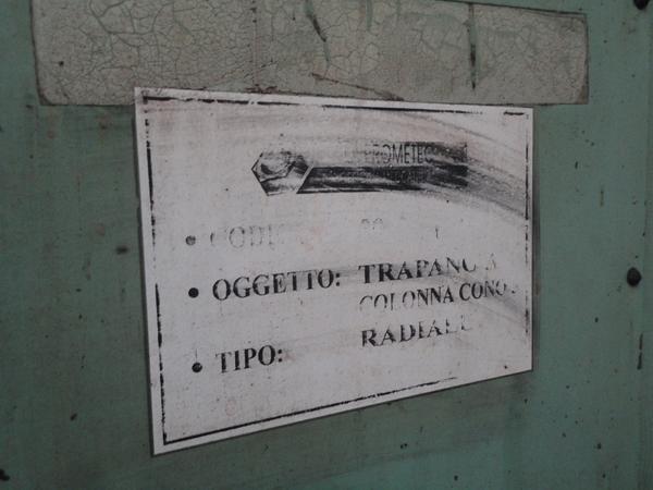 13#2504 Trapano a colonna Stan Italiana in vendita - foto 14