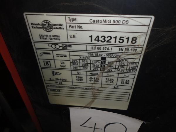 32#2504 Saldatrice Lincoln Electric Pro Mig e Sincosald in vendita - foto 7