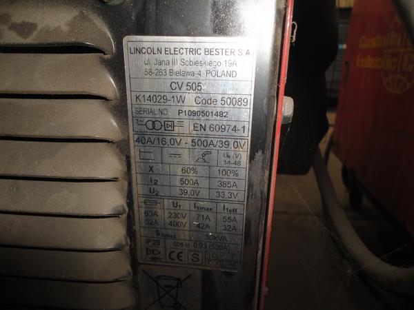32#2504 Saldatrice Lincoln Electric Pro Mig e Sincosald in vendita - foto 111