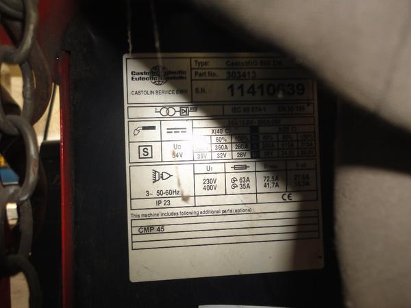 32#2504 Saldatrice Lincoln Electric Pro Mig e Sincosald in vendita - foto 121