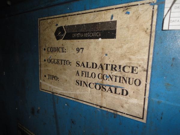 32#2504 Saldatrice Lincoln Electric Pro Mig e Sincosald in vendita - foto 175