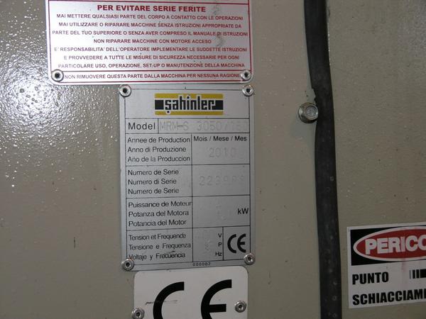 2#2513 Calandra per lamiere Sahinler in vendita - foto 2