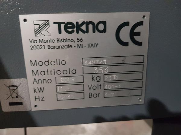 1#2518 Centro di lavoro CNC 3 assi Tekna TK 427 in vendita - foto 26