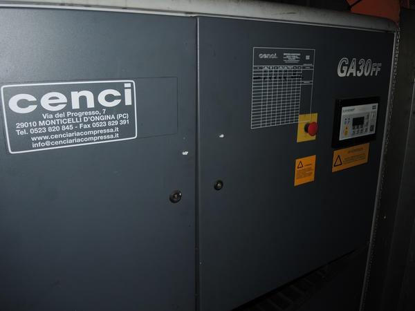 101#2536 Box insonorizzato e compressore Atlas Copco in vendita - foto 6