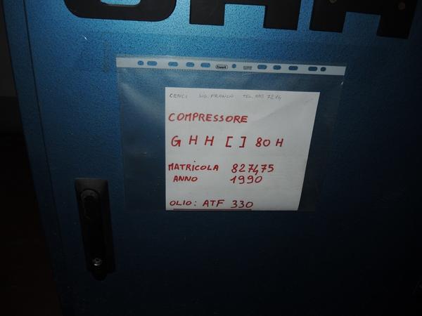 64#2536 Compressore Ghh 80H in vendita - foto 4