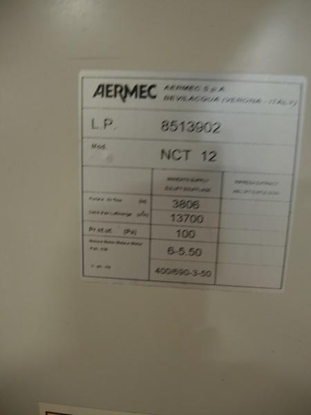 85#2536 Sistema di trattamento aria Aermec NCT 12 in vendita - foto 3