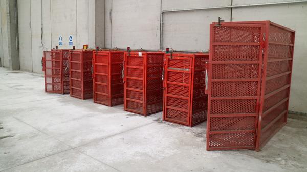 6#2540 Gabbie di protezione per gonfiaggio pneumatici Sicam Safety Box in vendita - foto 2