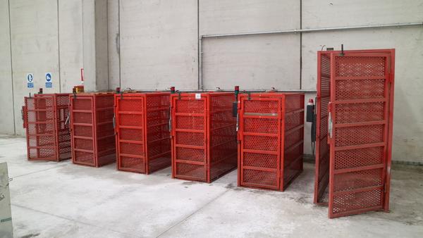 6#2540 Gabbie di protezione per gonfiaggio pneumatici Sicam Safety Box in vendita - foto 3