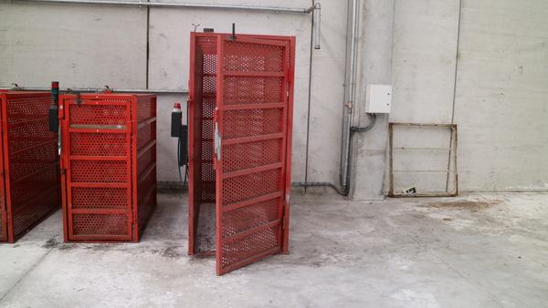 6#2540 Gabbie di protezione per gonfiaggio pneumatici Sicam Safety Box in vendita - foto 4