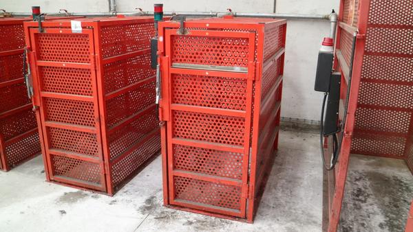 6#2540 Gabbie di protezione per gonfiaggio pneumatici Sicam Safety Box in vendita - foto 8