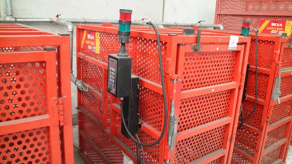 6#2540 Gabbie di protezione per gonfiaggio pneumatici Sicam Safety Box in vendita - foto 11