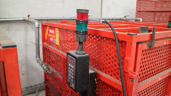 6#2540 Gabbie di protezione per gonfiaggio pneumatici Sicam Safety Box in vendita - foto 13
