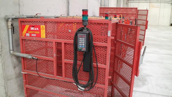 6#2540 Gabbie di protezione per gonfiaggio pneumatici Sicam Safety Box in vendita - foto 22