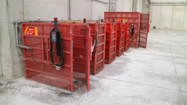 6#2540 Gabbie di protezione per gonfiaggio pneumatici Sicam Safety Box in vendita - foto 23