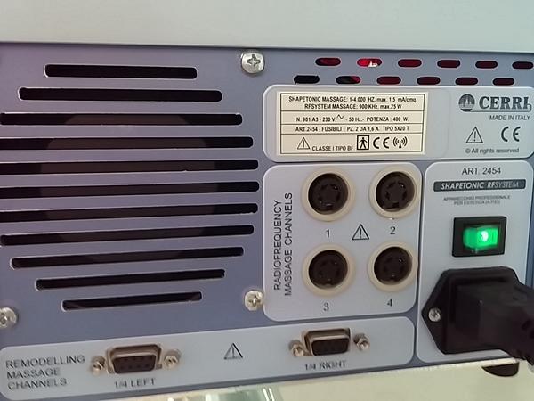 1#2589 Apparecchiatura di radiofrequenza a contatto per rassodamento Cerri in vendita - foto 3