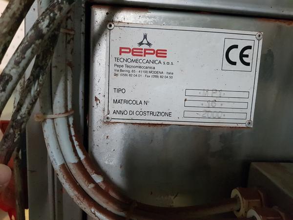 8#2595 Macchina per formaggi Pepe Tecnomeccanica MP1 in vendita - foto 3