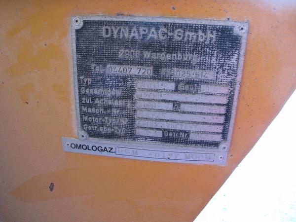 3#2689 Vibrofinitrice Dynapac in vendita - foto 2