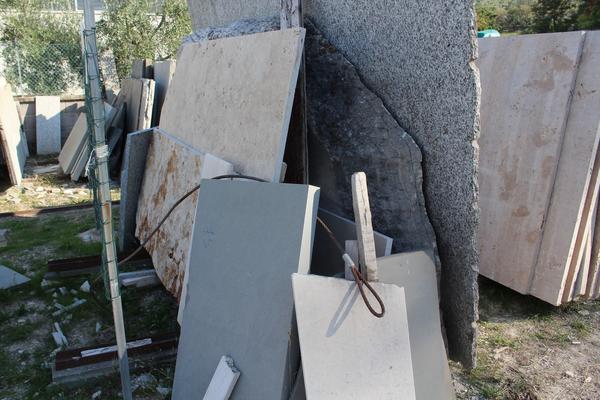 1#2702 Lastre di pietra Serena e marmo Trani in vendita - foto 2