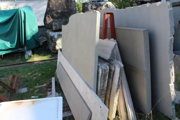 1#2702 Lastre di pietra Serena e marmo Trani in vendita - foto 8