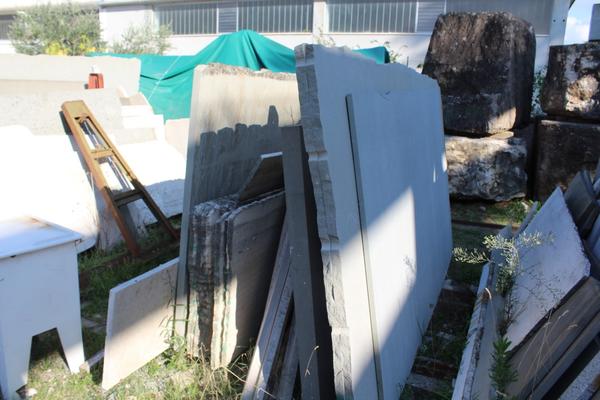 1#2702 Lastre di pietra Serena e marmo Trani in vendita - foto 9