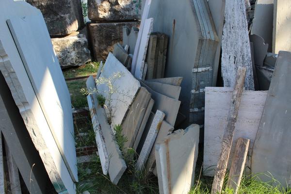 1#2702 Lastre di pietra Serena e marmo Trani in vendita - foto 10