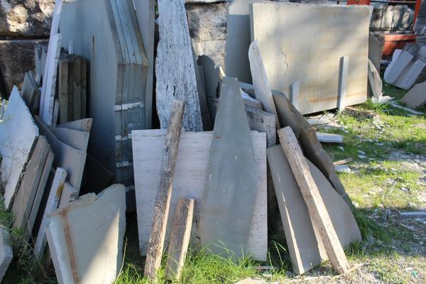 1#2702 Lastre di pietra Serena e marmo Trani in vendita - foto 11