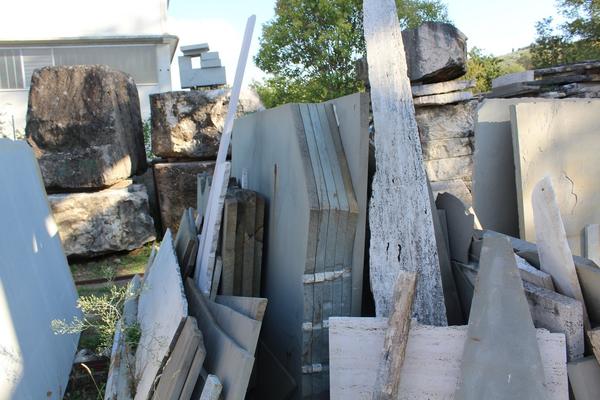 1#2702 Lastre di pietra Serena e marmo Trani in vendita - foto 12