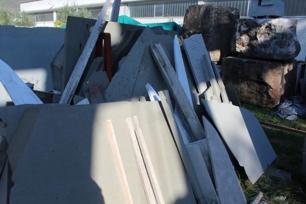 1#2702 Lastre di pietra Serena e marmo Trani in vendita - foto 13