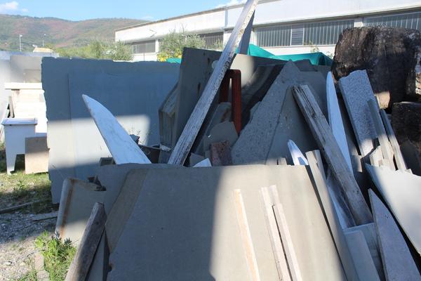 1#2702 Lastre di pietra Serena e marmo Trani in vendita - foto 14