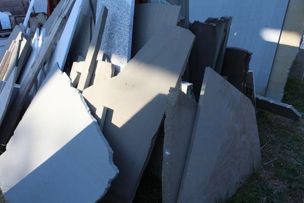 1#2702 Lastre di pietra Serena e marmo Trani in vendita - foto 17