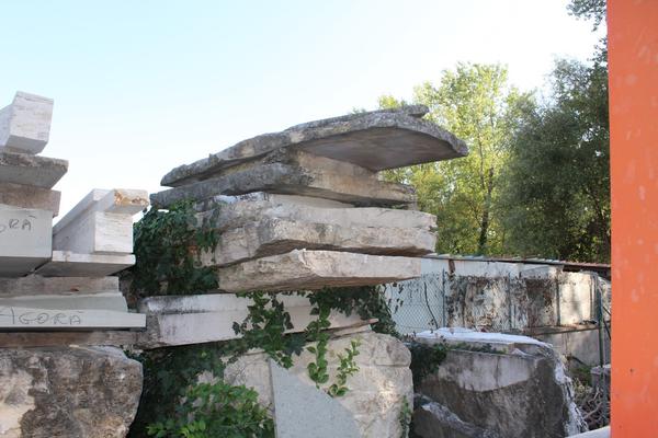 1#2702 Lastre di pietra Serena e marmo Trani in vendita - foto 21