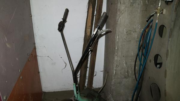 6#2728 Trapano a colonna Serramac e compressore ABAC in vendita - foto 3