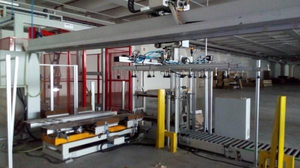 2#2730 Linea di montaggio e imballaggio per colonne in vendita - foto 1
