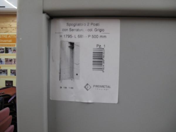 2#2733 Letti a castello e armedietti per spogliatoi Promotel in vendita - foto 4
