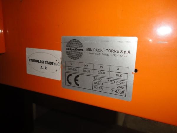 10#2756 Confezionatrice termoretraibili Minipack-Torre in vendita - foto 2